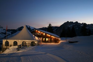 Kerenzerberg hoch über dem Walensee