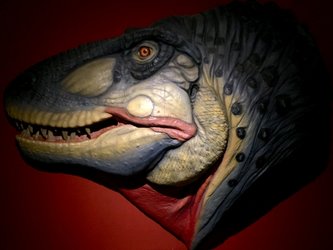 T-Rex lebend Rekonstruktion