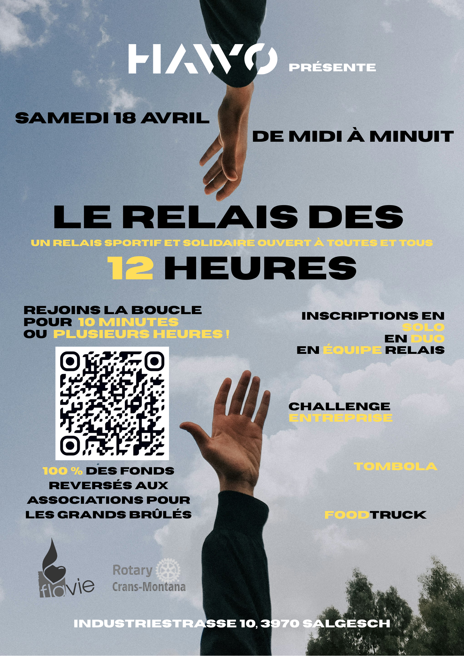 HYWOX pour l’Espoir – Le relais des 12 heures