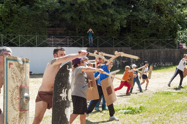 Kampfschule für Gladiatoren