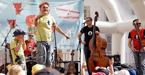 Impressionen von der Eröffnung der Familientour Christian Schenker