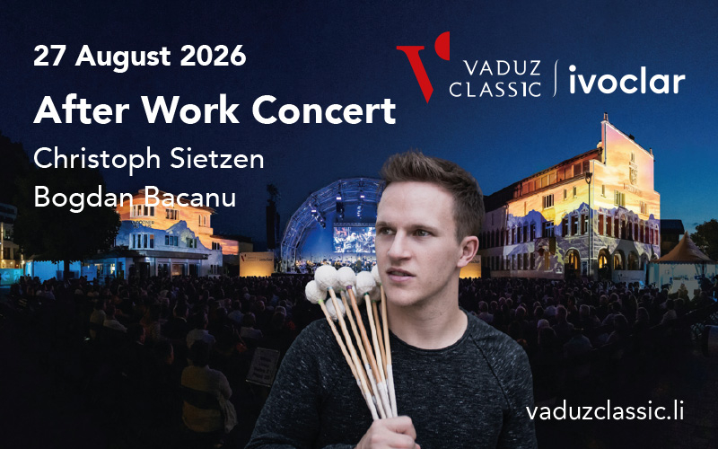 Festival Vaduz Classic «After Work Concert» Pure Percussion
