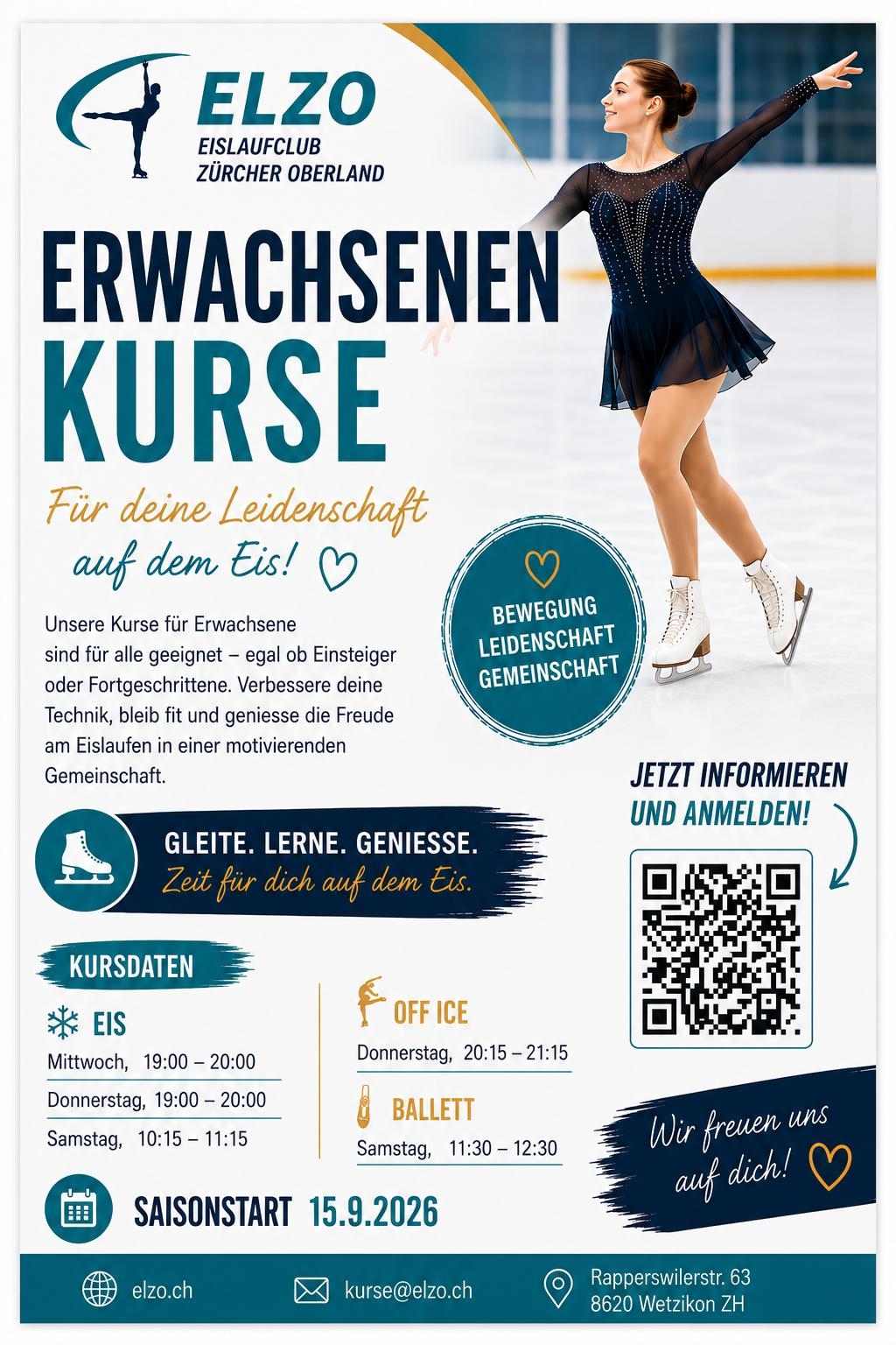 Erwachsenenkurs Eiskunstlauf