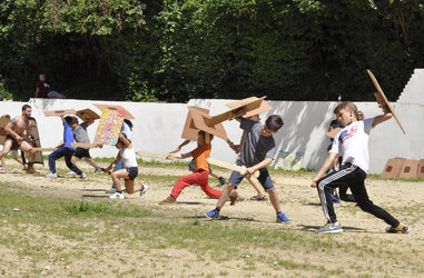 Kampfschule für Gladiatoren