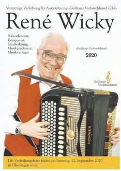 Goldener Violinschlüssel - 1