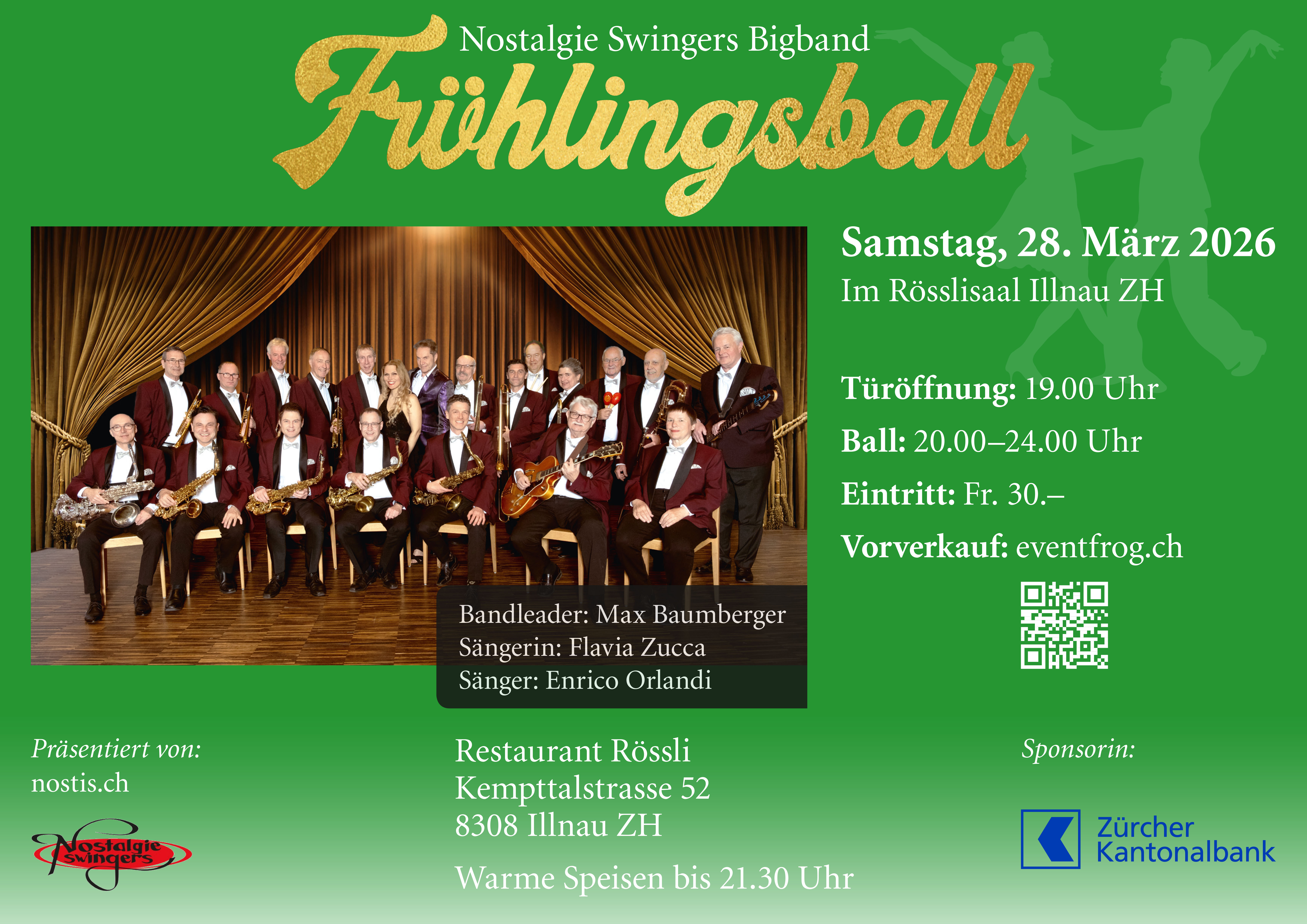 Frühlingsball der Nostalgie Swingers Bigband