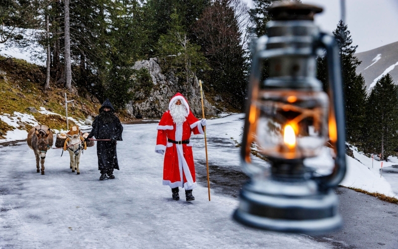 Besuch vom Samichlaus auf der Schwägalp Besuch vom Samichlaus auf der Schwägalp