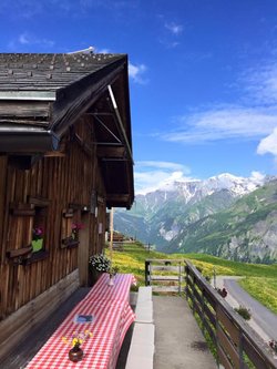 Skihütte Obererbs: Aussenansicht