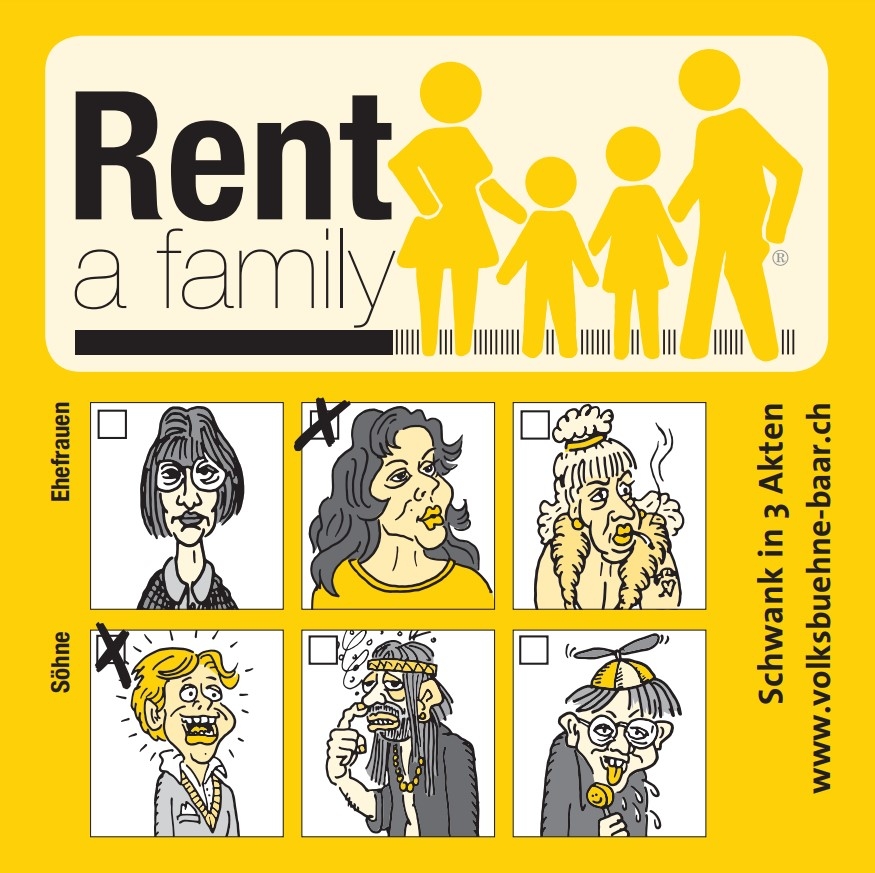 Volksbühne Baar: Rent a Family