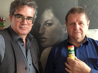 Urs Heinz Aerni und Hanspeter Müller-Drossaart. Quelle: uha