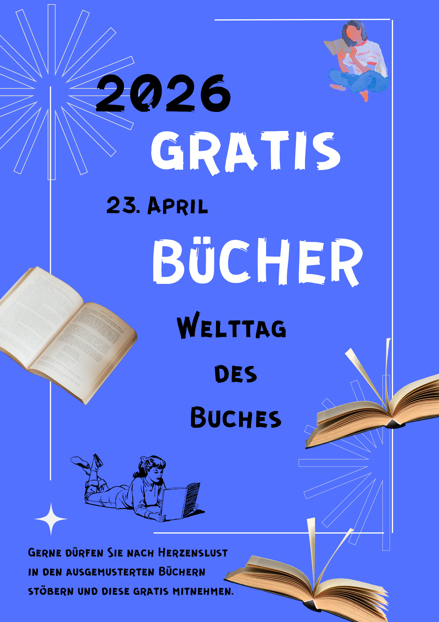 Titelbild des Events: Welttag des Buches
