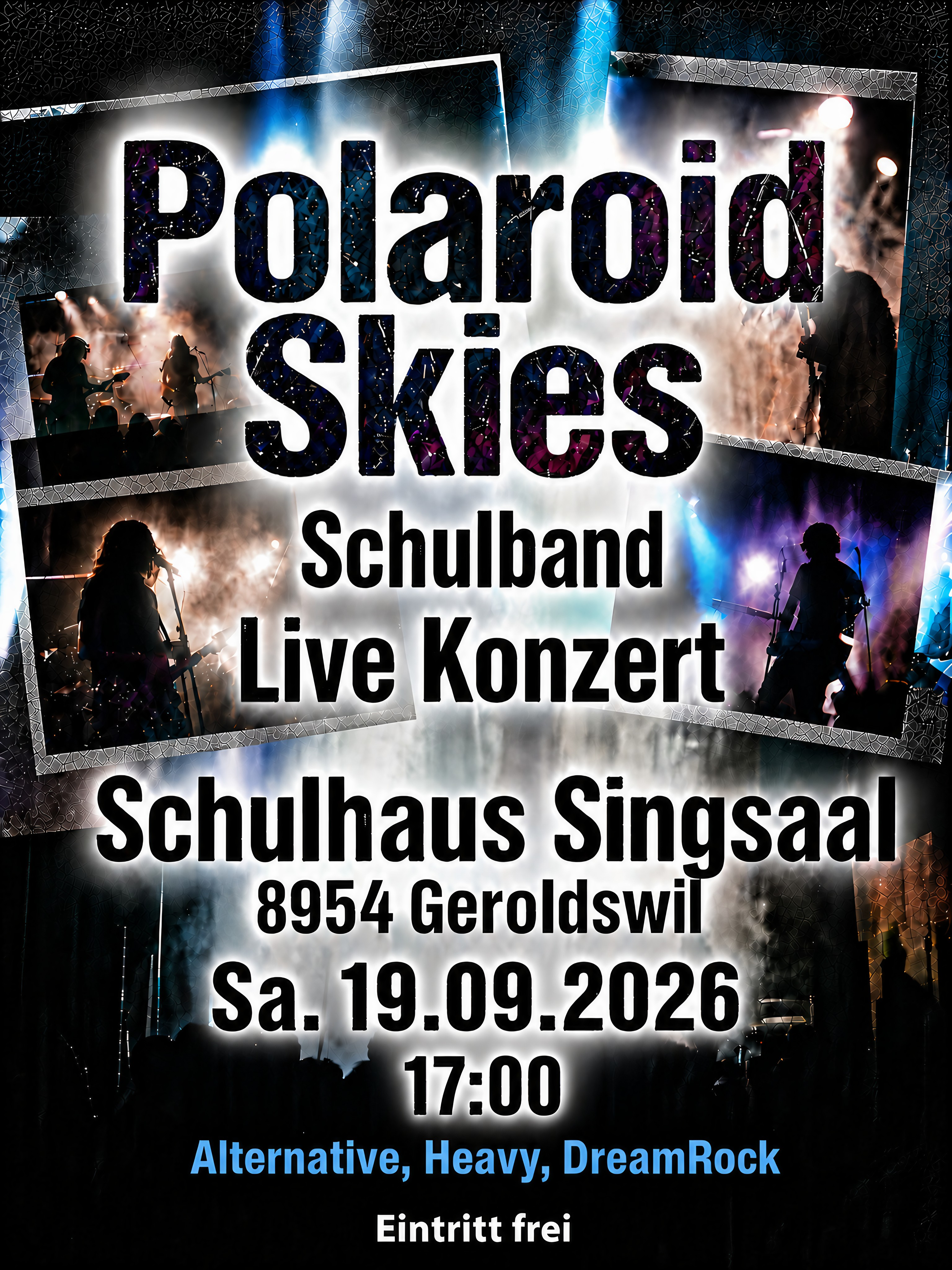 Titelbild des Events: Polaroid Skies Schulband & Caleo Cae Konzert