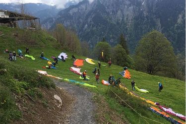 Gleitschirmstartplatz Braunwald Dorf - 1