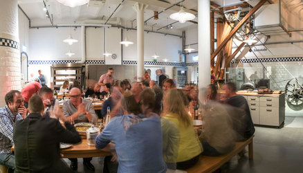 Diner in Backstube