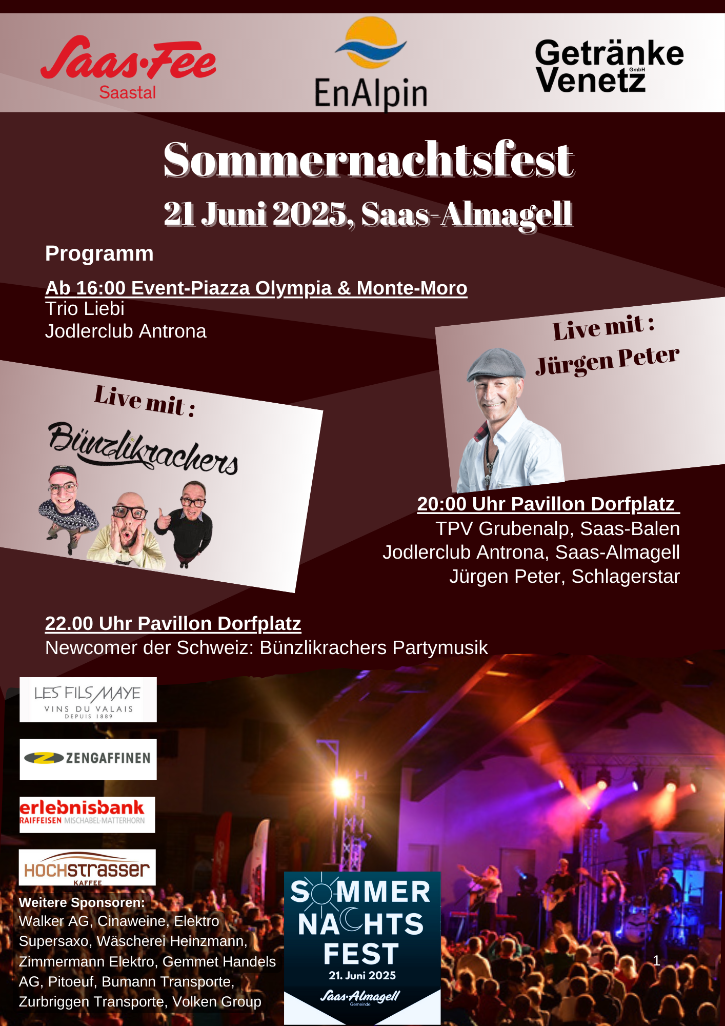 2. Sommernachtsfest Saas-Almagell