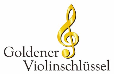 Goldener Violinschlüssel - 1