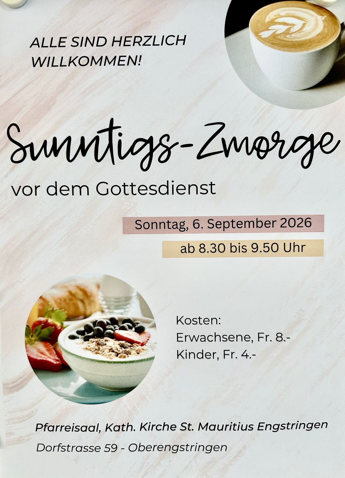 Titelbild des Events: Sunntigs-Zmorge