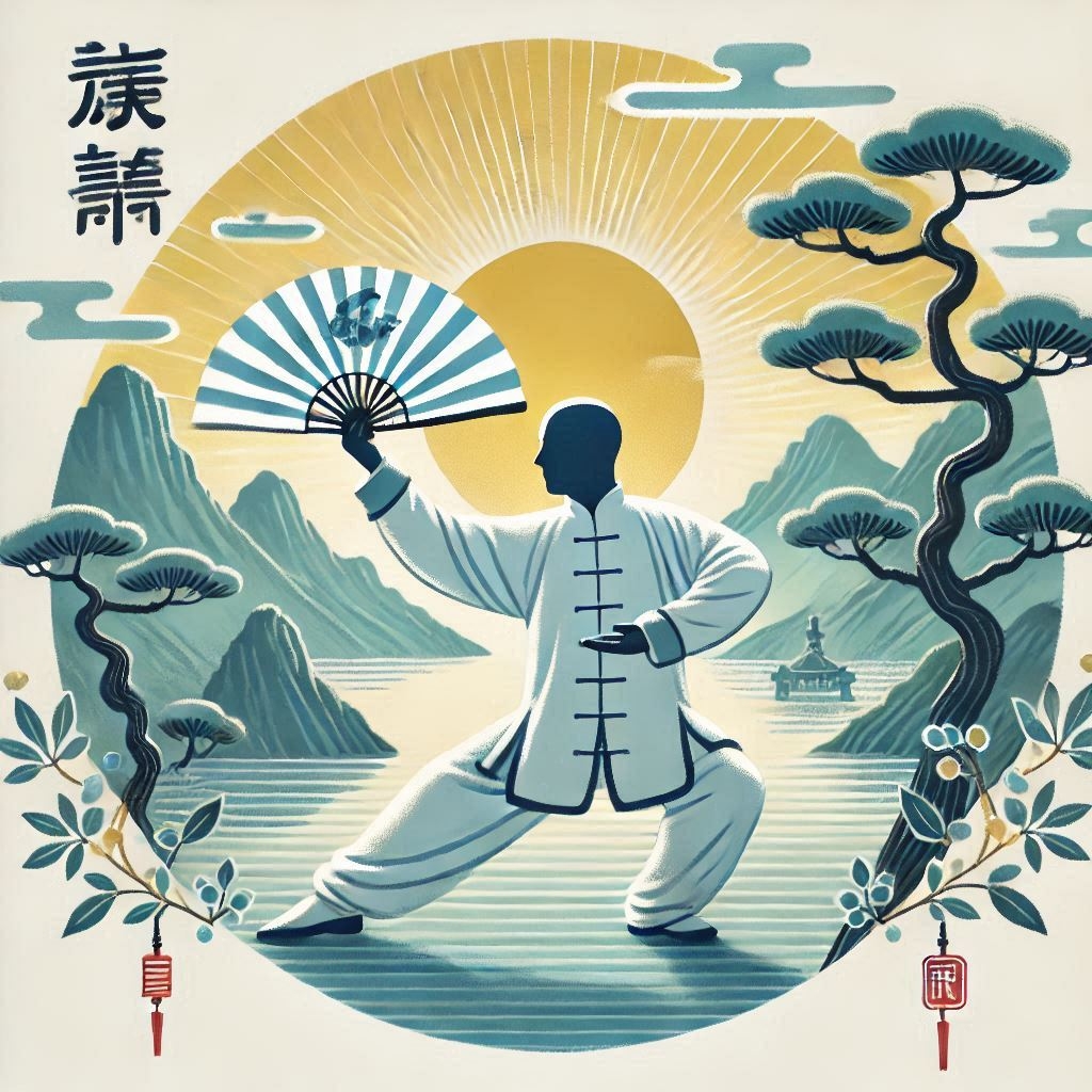 Taiji Quan Fächer Form