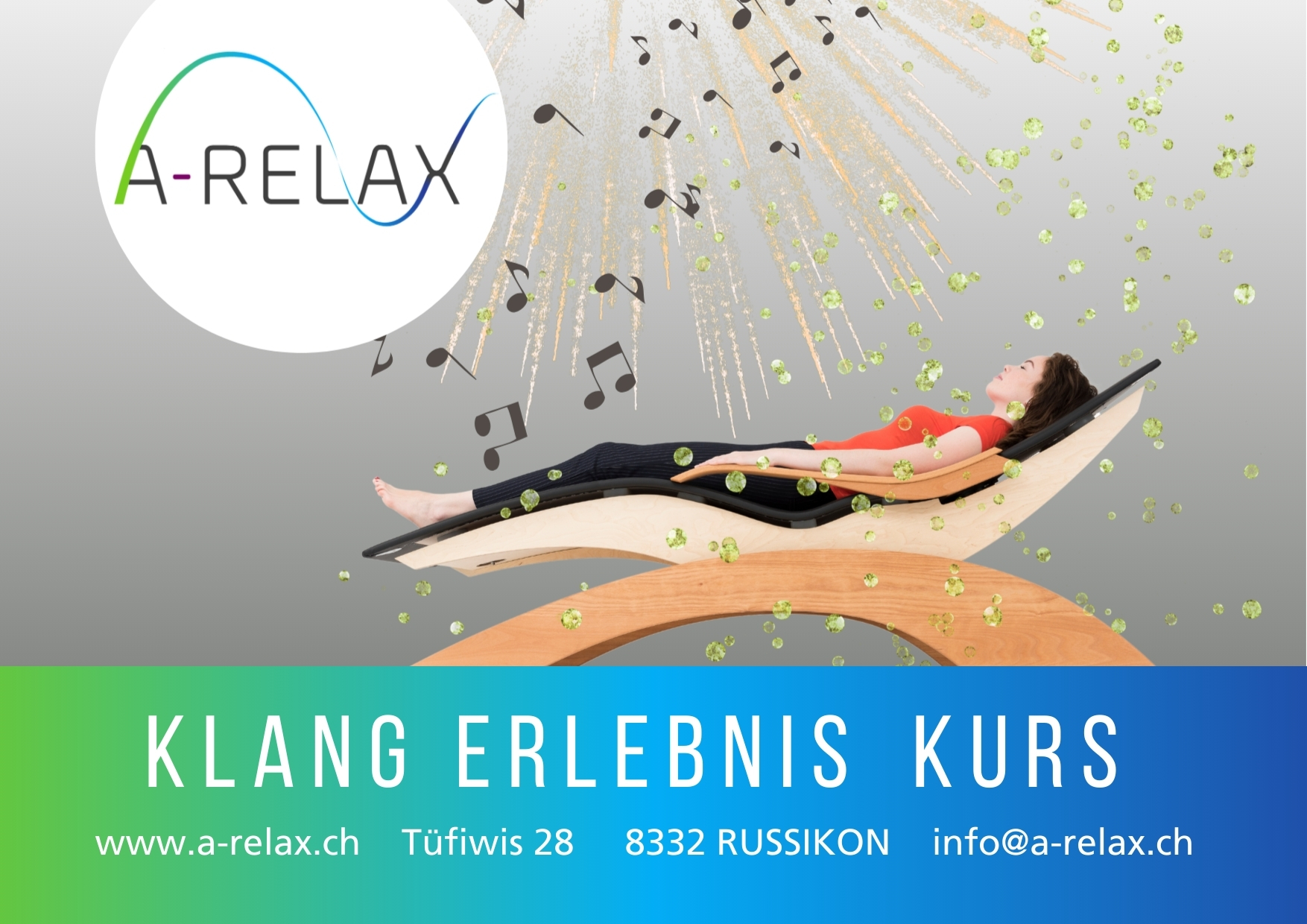 Klang Erlebniss Kurs in Russikon / A-Relax Klangliegen