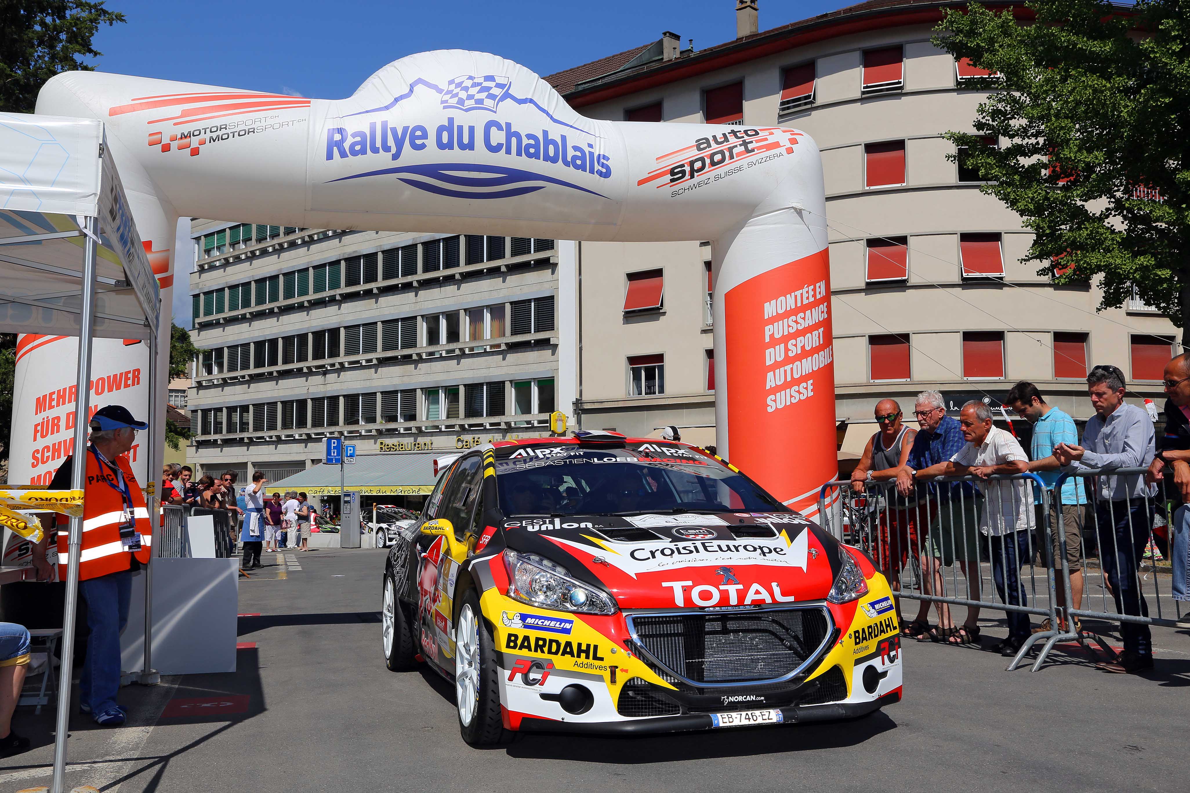 Rallye du Chablais à Leysin
