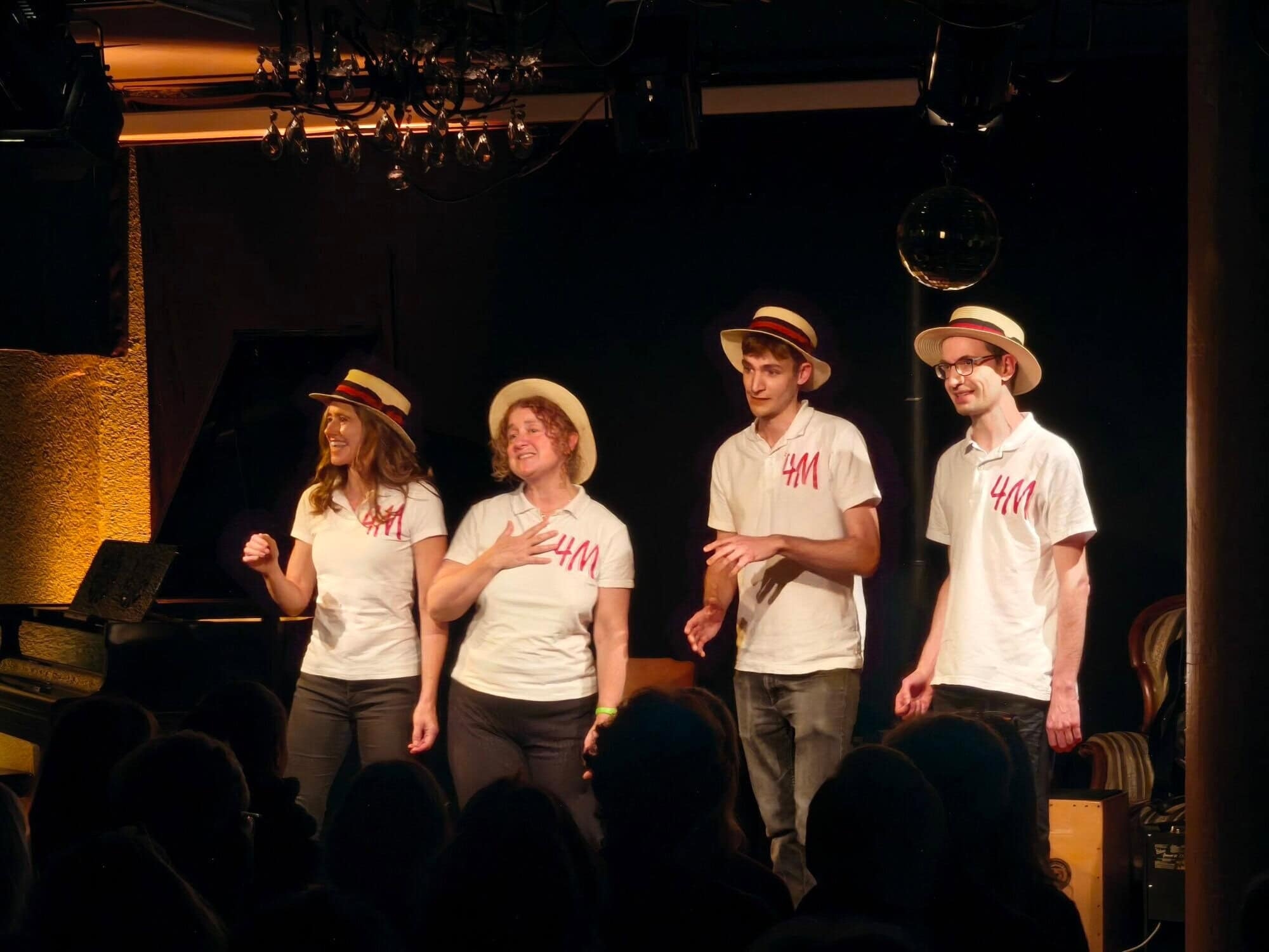Titelbild des Events: 4M Quartett - Barbershop Live im Gleis21