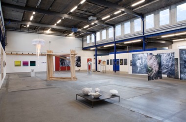 Kunstschaffen Glarus 2018, Off Kunsthaus Glarus im ehemaligen Therma-Areal, 2018, Ausstellungsansicht