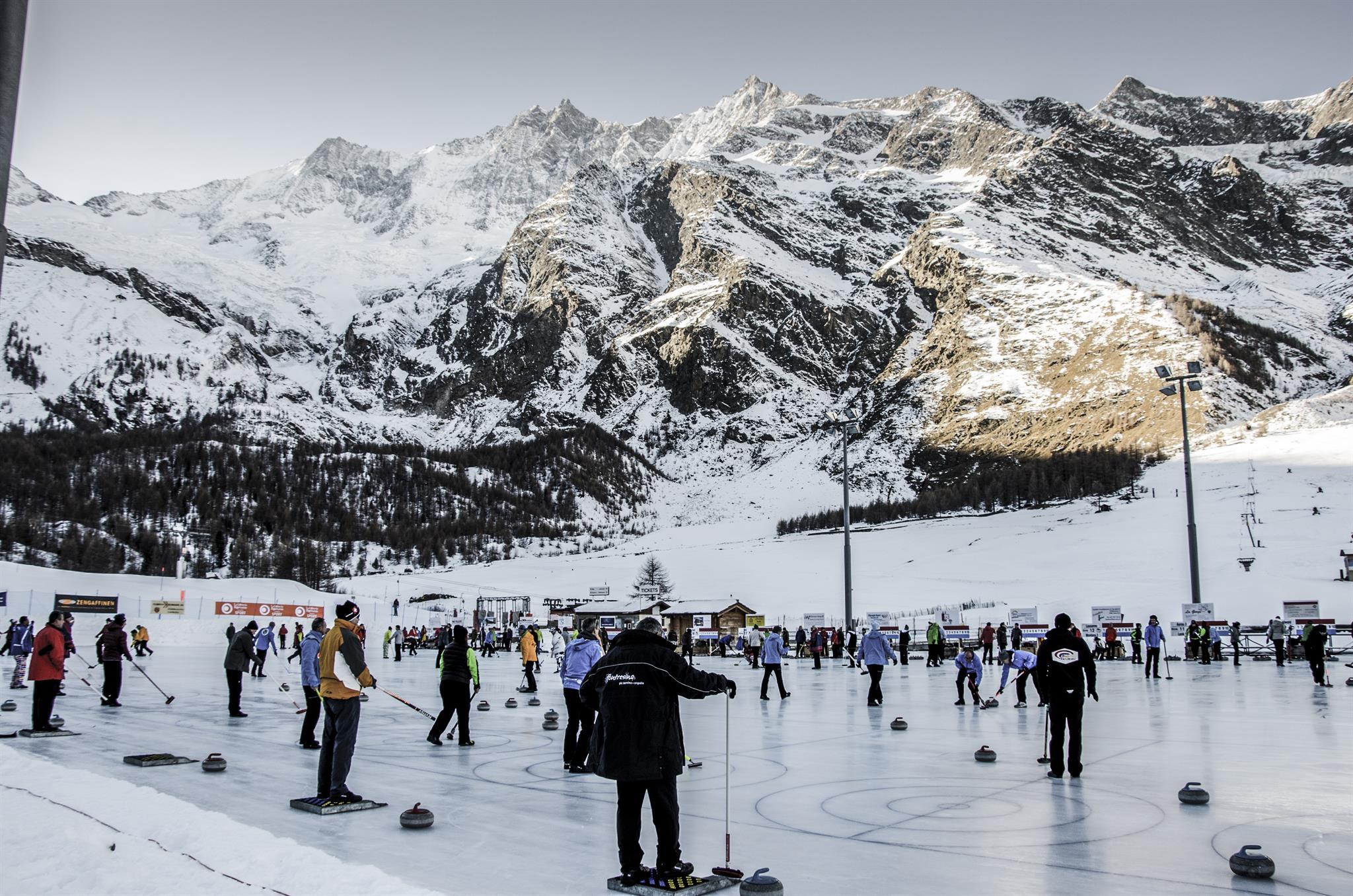 59. Curlingturnier "Perle der Alpen" & 18. "Allalin-Cup"