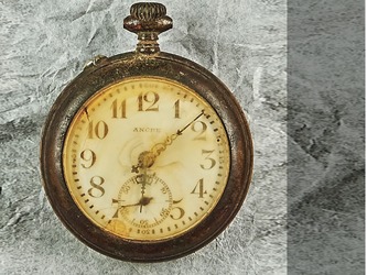 Taktstock - Italianità - Dampfschiff und eine Taschenuhr Taktstock - Italianità - Dampfschiff und eine Taschenuhr