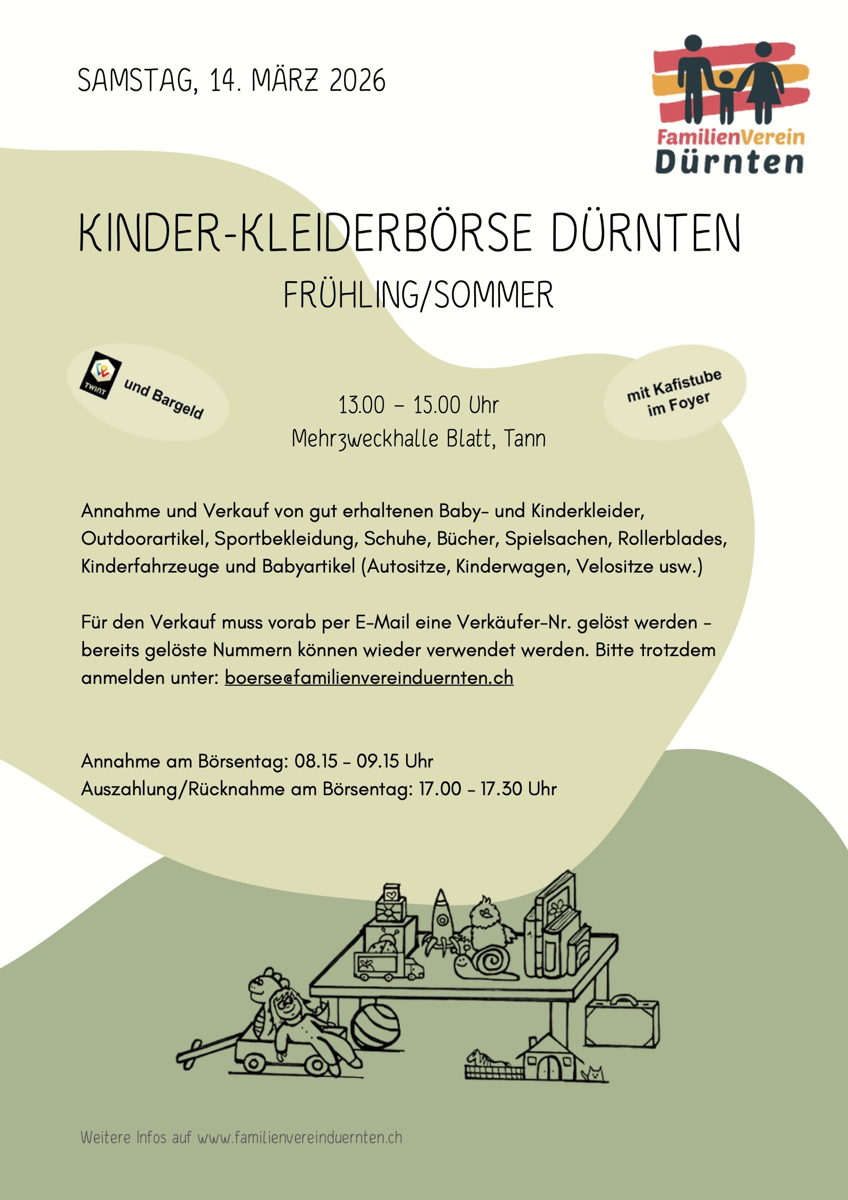 Kinder-Kleiderbörse "Frühling/Sommer"
