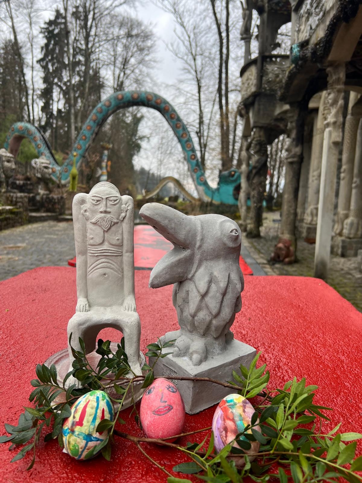 Titelbild des Events: Ostereiersuche im Bruno Weber Park