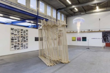 Kunstschaffen Glarus 2018, Off Kunsthaus Glarus im ehemaligen Therma-Areal, 2018, Ausstellungsansicht