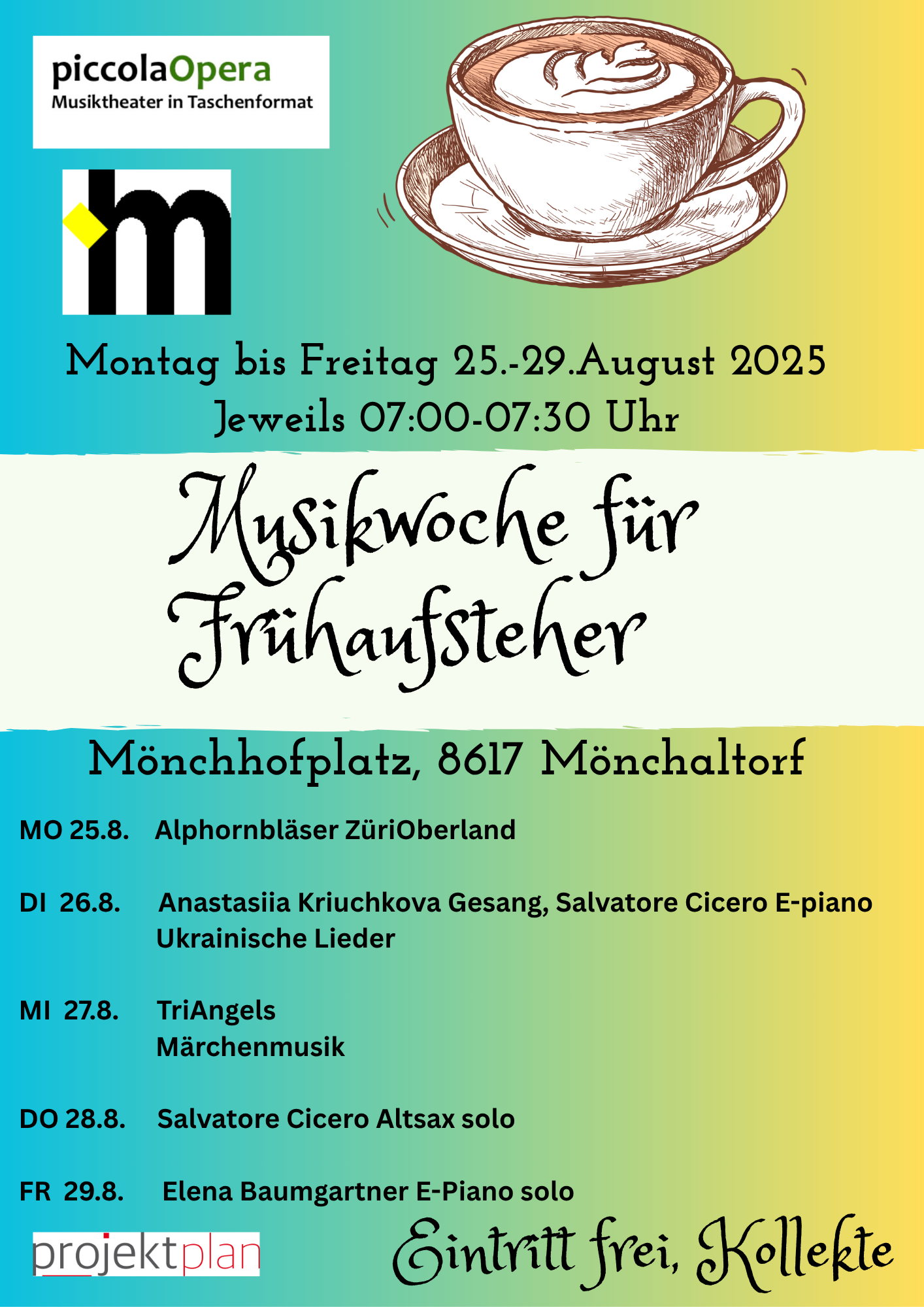 Musikwoche für Frühaufsteher
