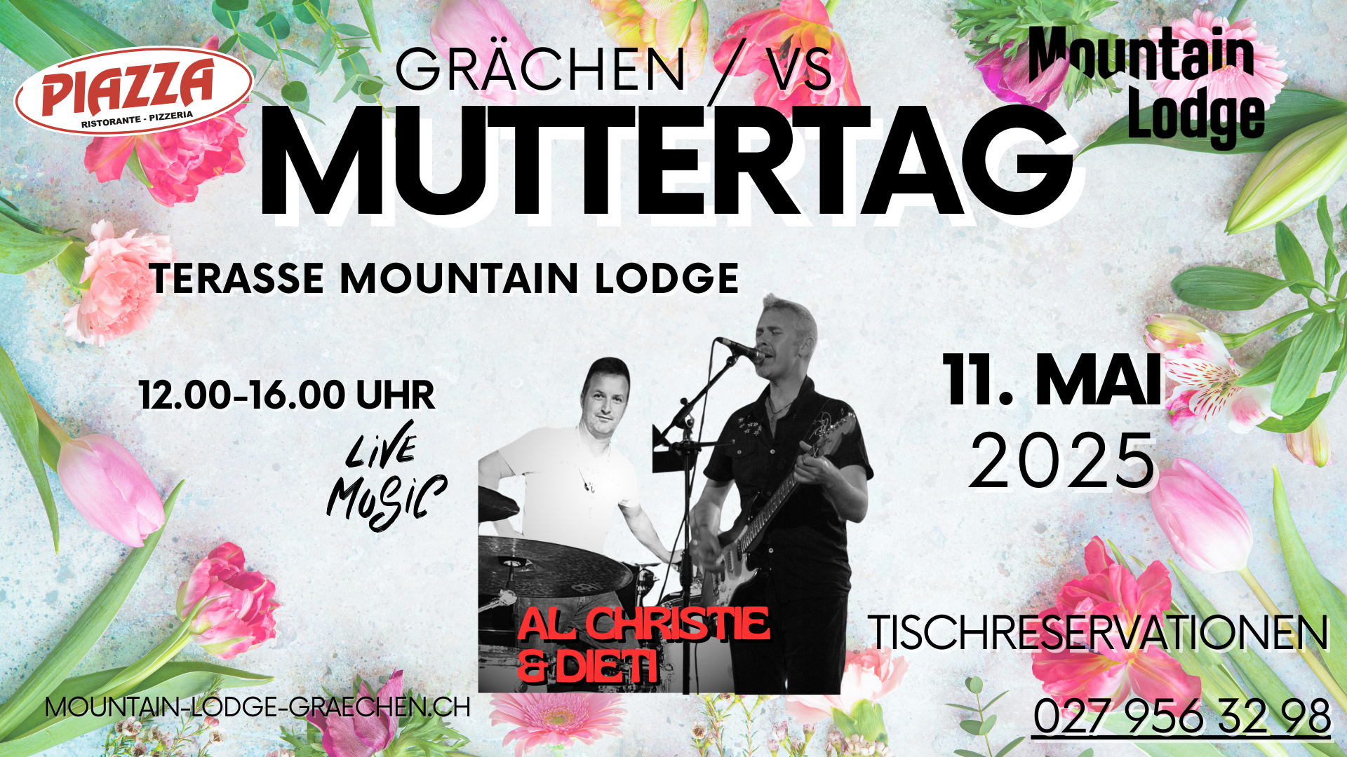 Muttertag mit Live Music in der Mountain Lodge