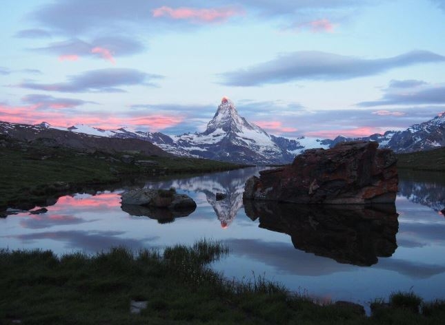 Frühstück bei Sonnenaufgang