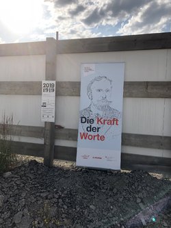 2019 meets 1919 - der mobile, temporäre Lyrik-Weg - 1