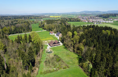 Die Landschaft um das Ziegelei-Museum (Foto: Florian Conrad)