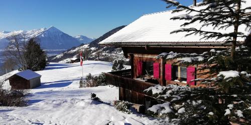 Sicht nach Südwesten zum Niesen