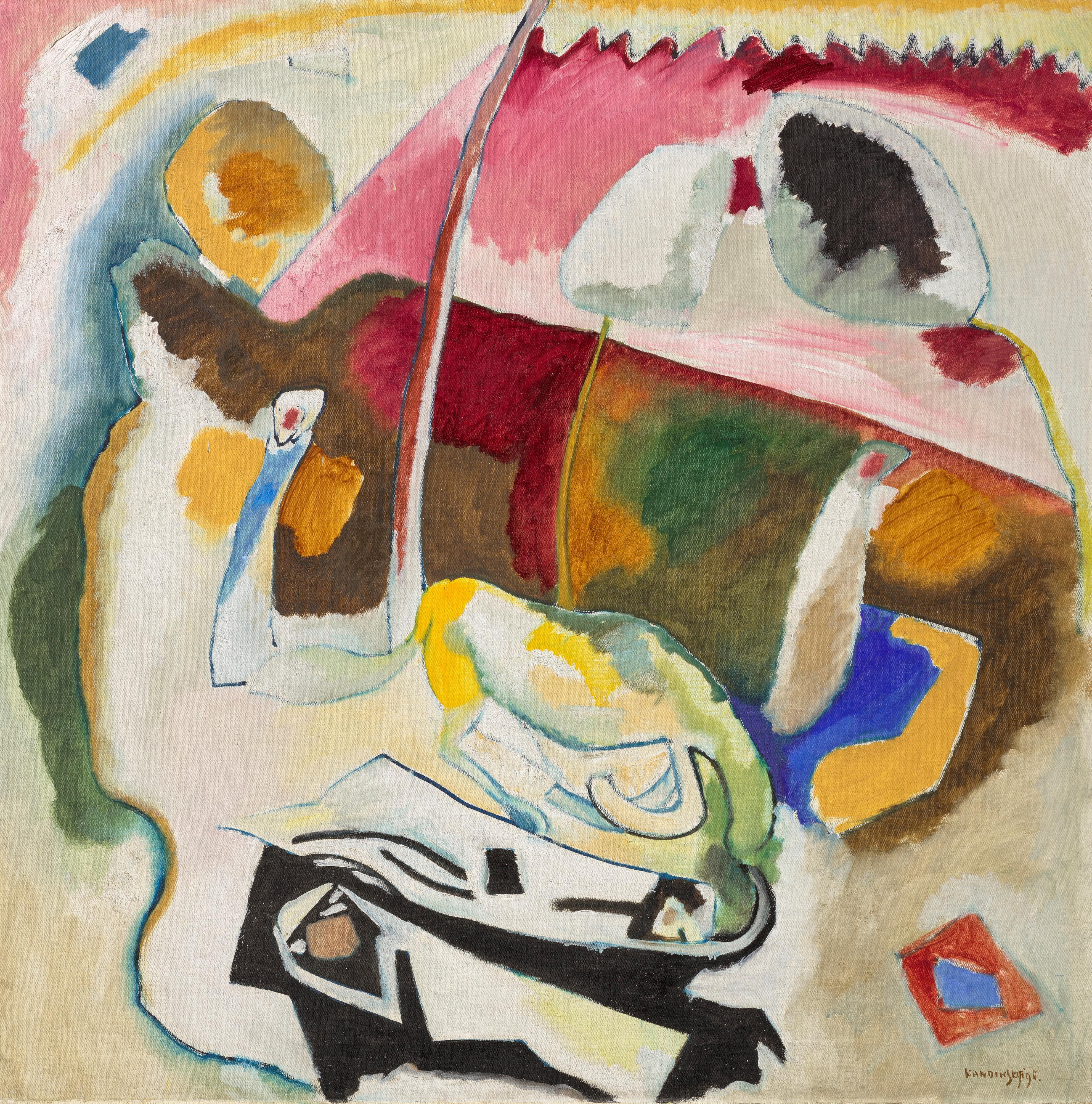 Führung und Gespräch | Abstract. In Focus: Herrera, Kandinsky, Rothko