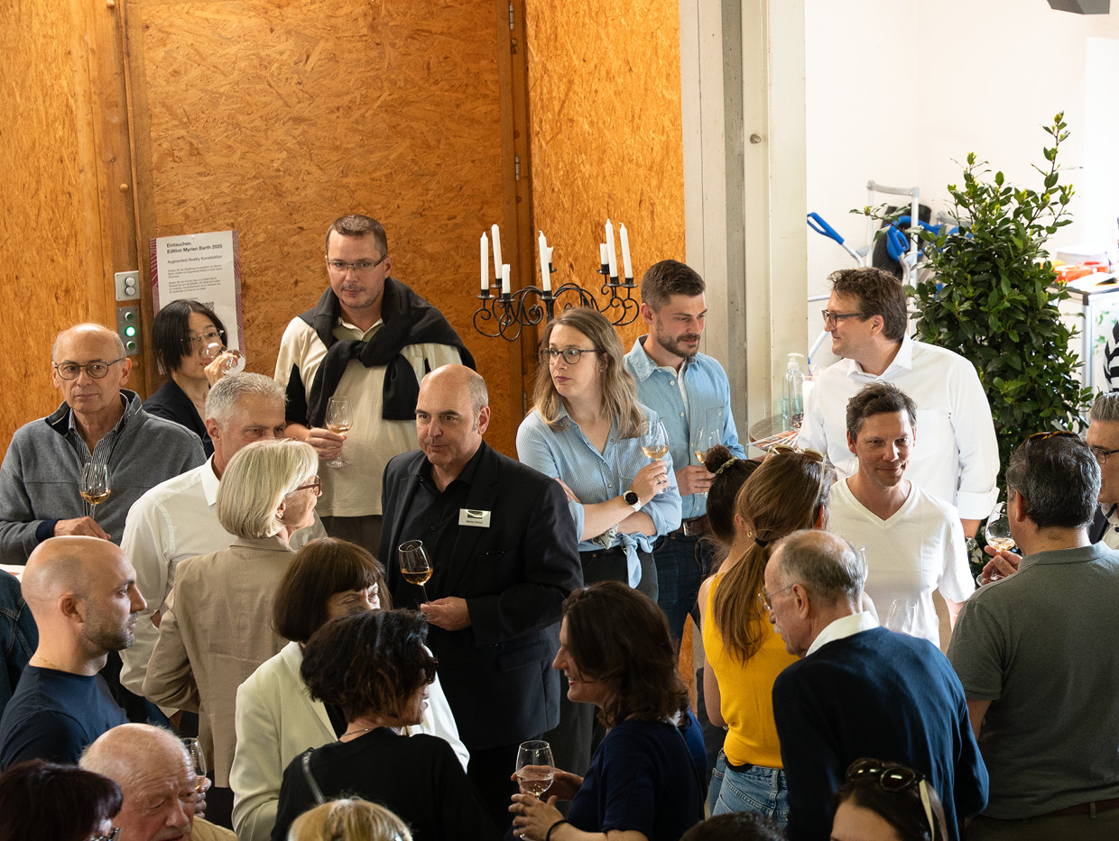 Titelbild des Events: Vernissage Kunstedition Badener Stadtwein 2026 – Dienstag, 28.4.26, 18:30 Uhr