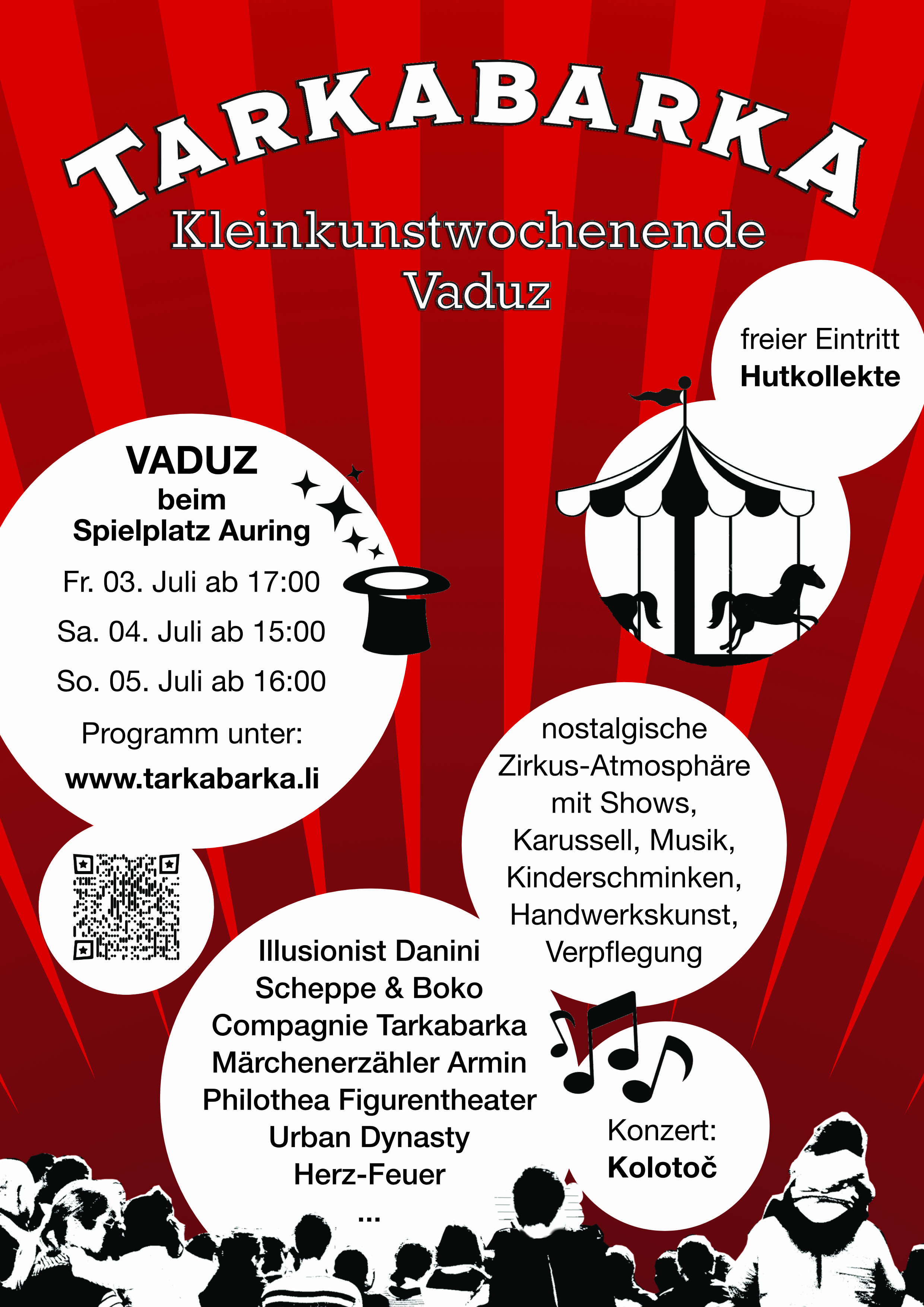 Tarkabarka Kleinkunstwochenende