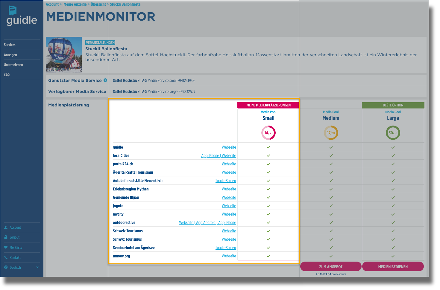 Medienmonitor Ballonfiesta