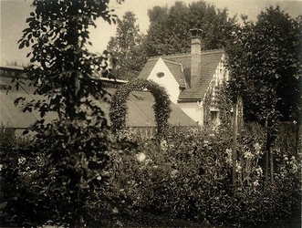 MusTreibhaus im Schnittblumengarten, ca. 1920 - ca. 1940, Archiv Museum Langmatt, Stiftung Langmatt Sidney und Jenny Brown, Baden