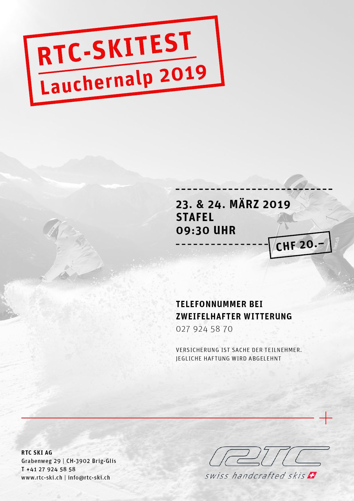 RTC-SKITEST Lauchernalp