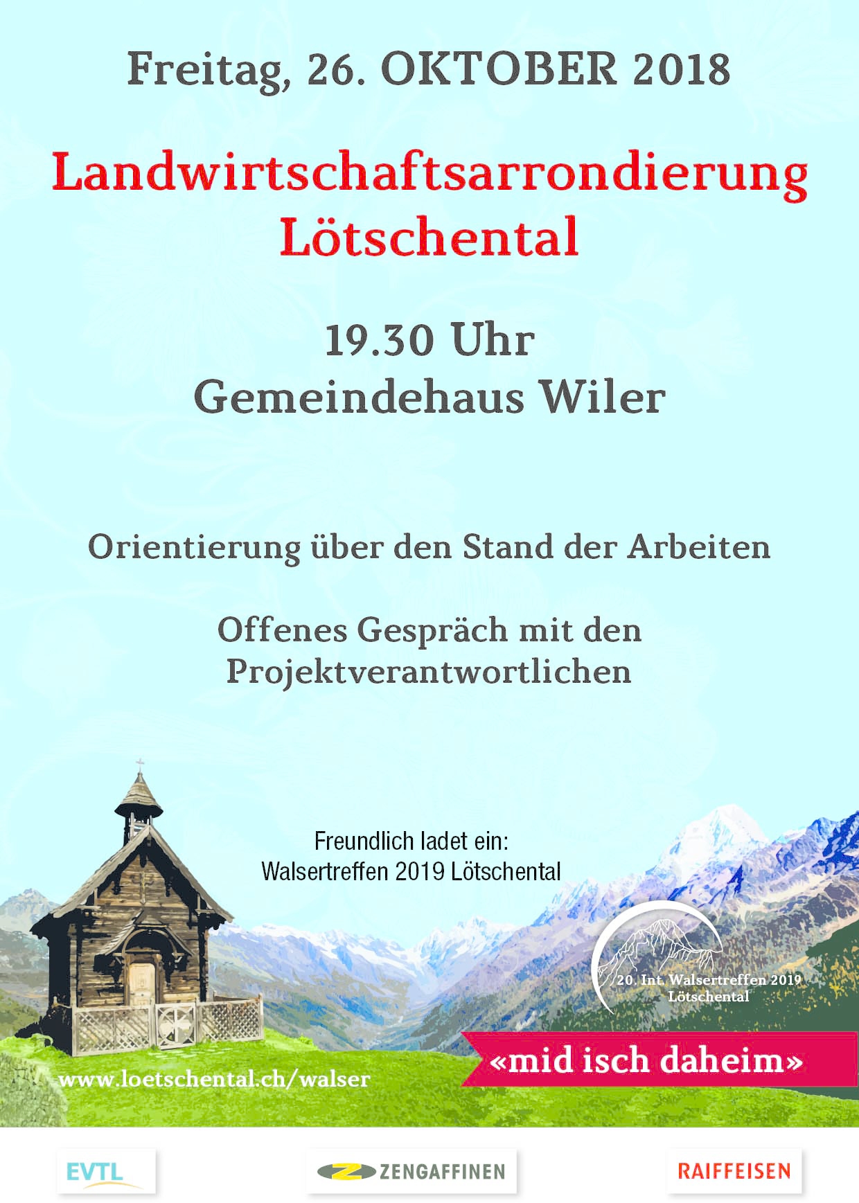 Landwirtschaftsarrondierung Lötschental
