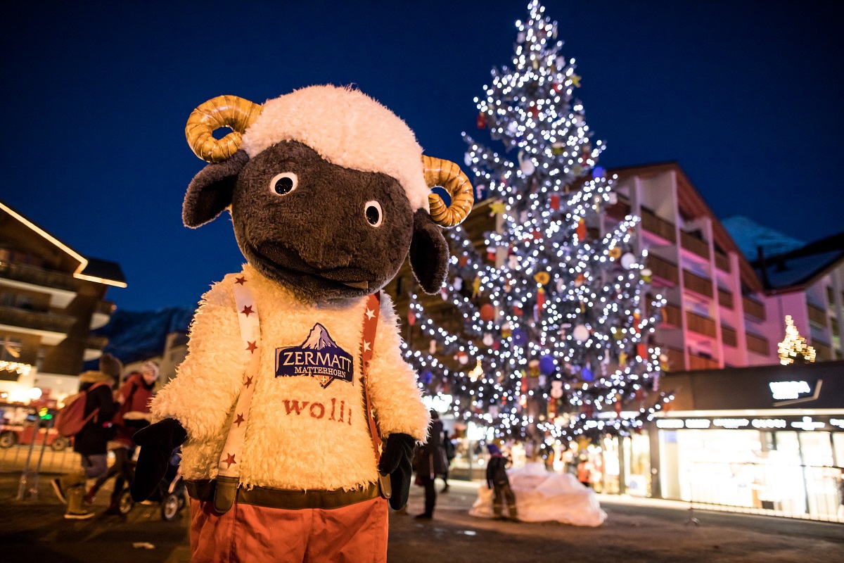 Weihnachtsbaum Einweihungsfest