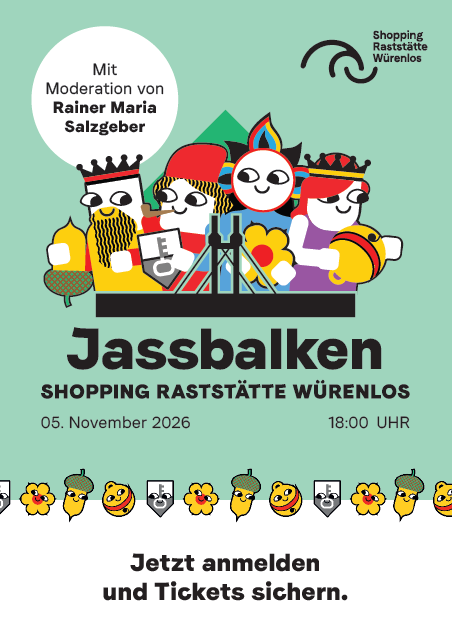 Titelbild des Events: Jassbalken - Shopping Raststätte Würenlos